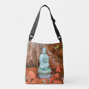 small garden buddha crossbody bag