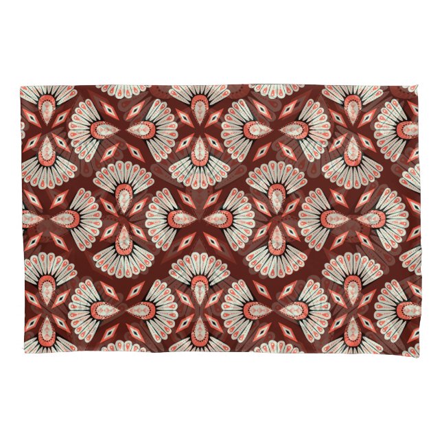 Small Geometric Motifs: Decoration Textile Pattern Pillowcase (Front)