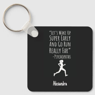 Small Gifts For Runners Funny Running Custom Key Ring