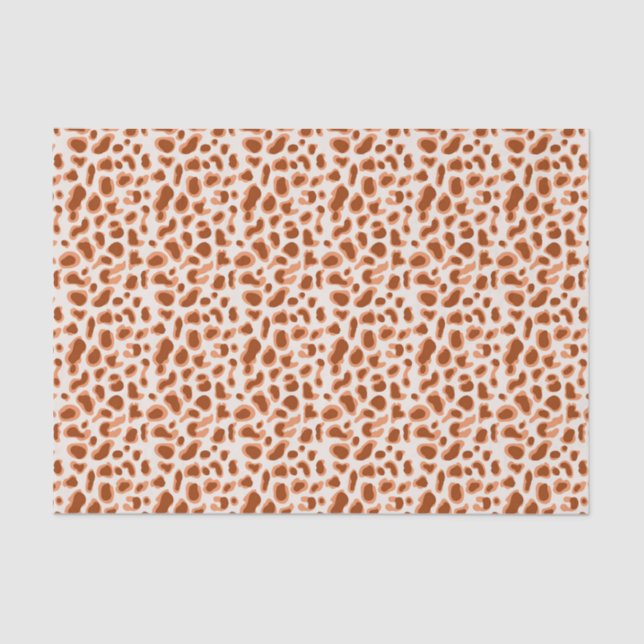 Small Giraffe Animal Print Tissue Paper (Front)