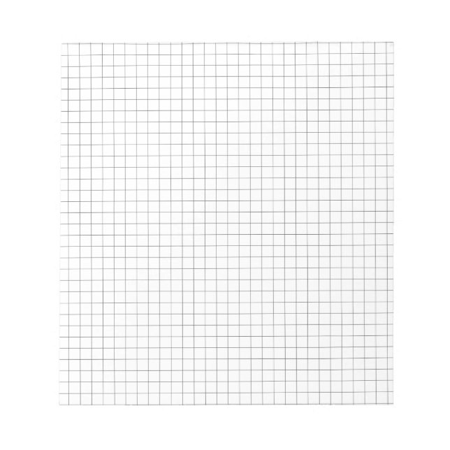 Small Graph Paper Note Pad (Front)