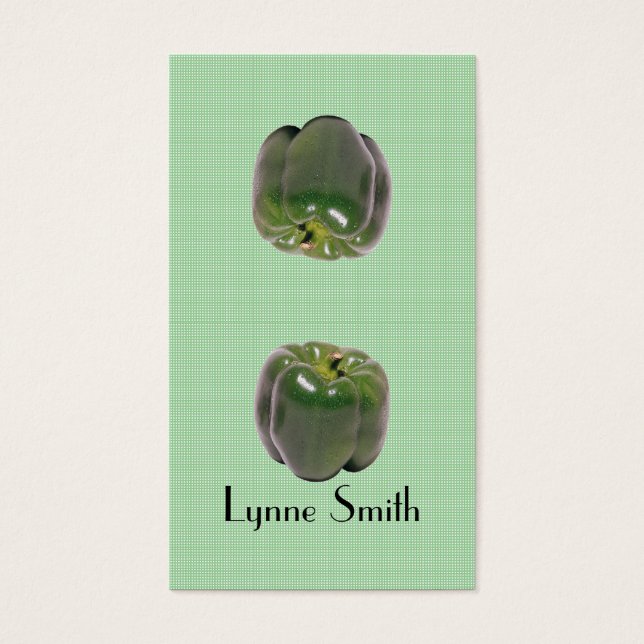 Small Green Peppers Bookmark - add your own magnet (Front)