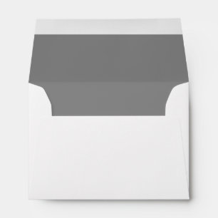 Small Grey RSVP Card or Greeting Card Envelopes