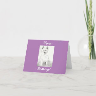 Small Happy Birthday Greeting Card