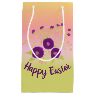 Small Happy Easter Pastel Gift Bag