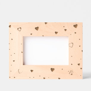 Small Hearts Etched Frames