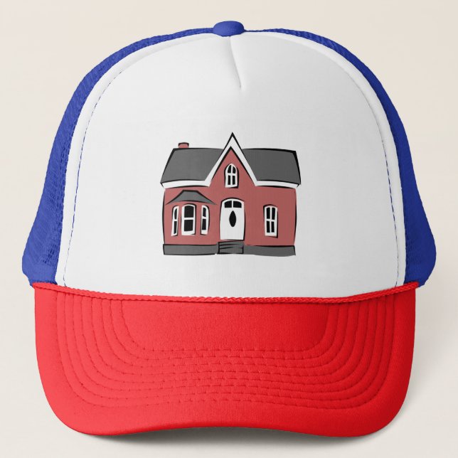 Small House Trucker Hat (Front)