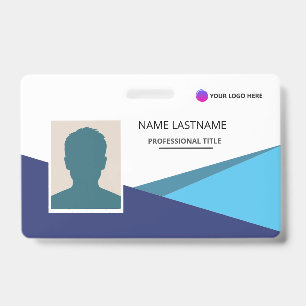 Small ID Card Identification Badge