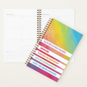 Small ironical planner
