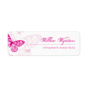 SMALL LABEL SEALS :: butterflies 1