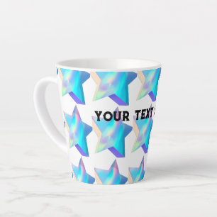 Small Latte Mug, 12 oz Drinkware Latte Mugs Cups