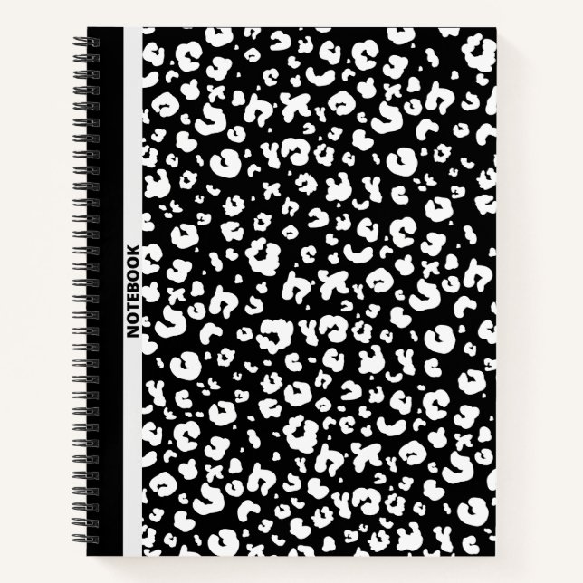 SMALL LEOPARD PRINTS  NOTEBOOK (Front)