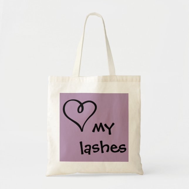 Small LML Heart Tote Bag (Front)