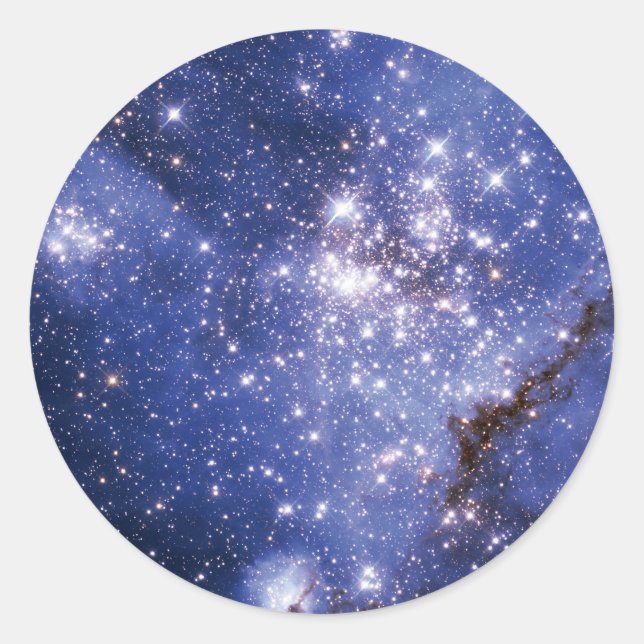 Small Magellanic Cloud Classic Round Sticker (Front)