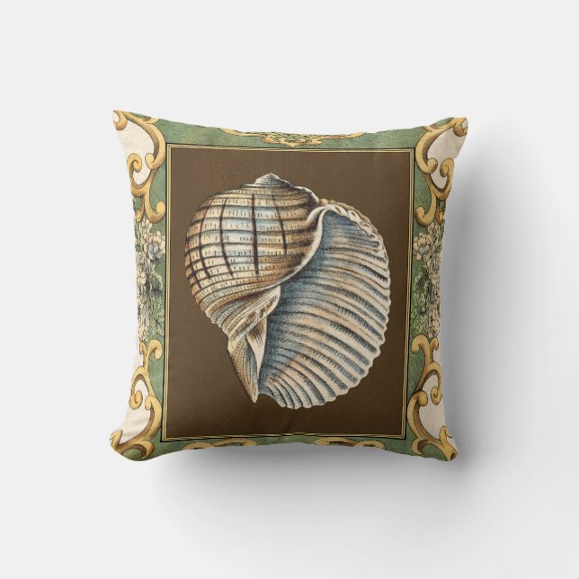 Small Mermaid's Shells Cushion (Front)