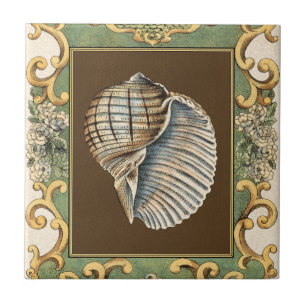 Small Mermaid's Shells Tile