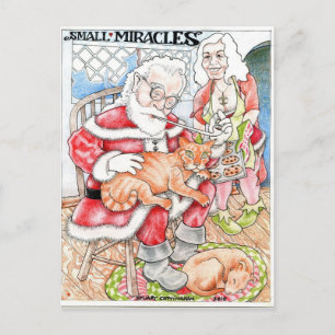 Small Miracles Holiday Postcard