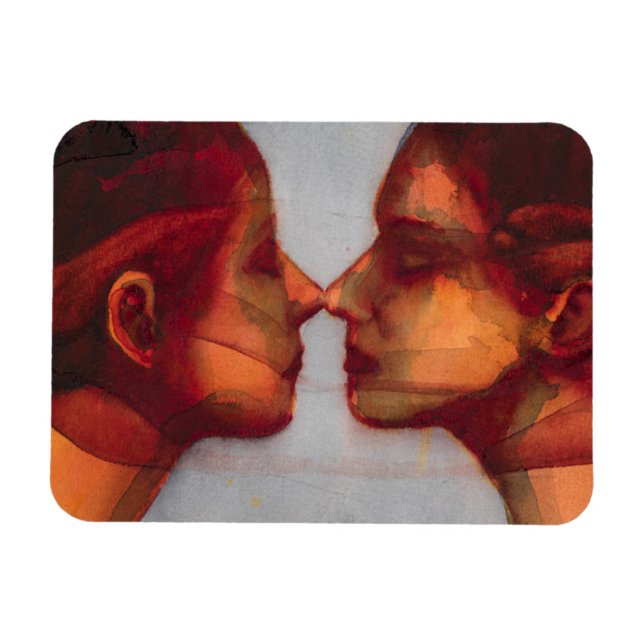 Small Mirror Twin 2003-07 Magnet (Horizontal)