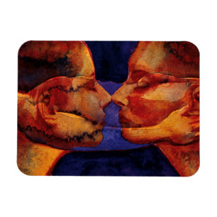 Small Mirror Twin with Figure Magnet