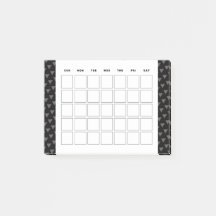 small monthly calender planner