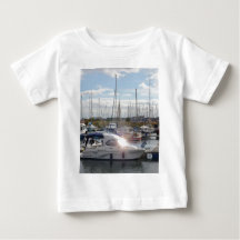 Small Motorboat Catching The Sun