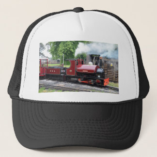 Small Narrow Gauge Locomotive Trucker Hat