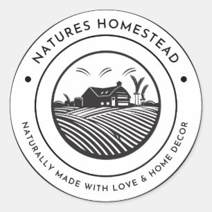 Small Natures Homestead Stickers