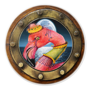 Small Nautical Porthole Drawer Knobs