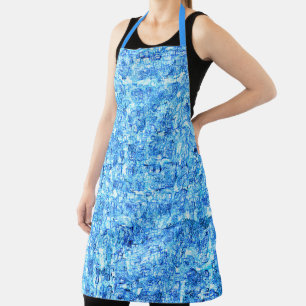 Small notches in the drawing as if done by pen apron