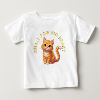 Small Paws, Big Heart Baby T-Shirt