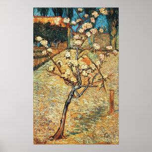 Small Pear Tree in Bloom by Vincent van Gogh Poster