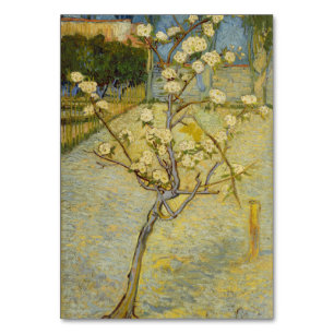 Small Pear Tree in Blossom by Vincent Van Gogh Table Number