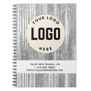 Small Personalised Notebook Custom Business Logo