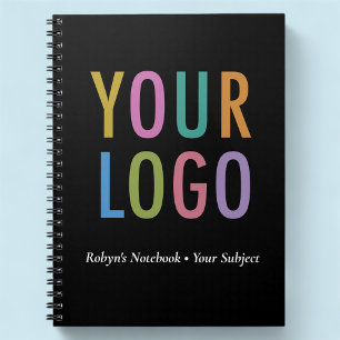 Small Personalised Notebook Custom Business Logo