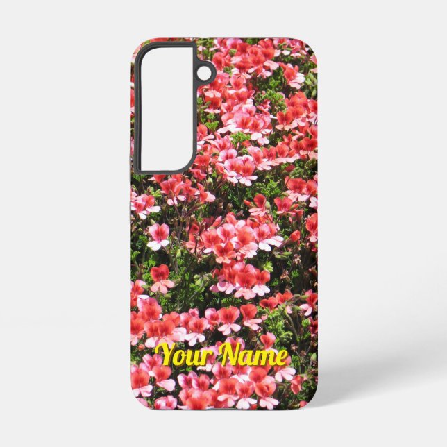 Small Pink Flowers -  Samsung Galaxy S22 Case (Back)