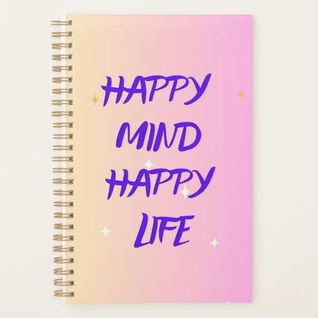 Small Planner – Motivational Journal (Front)