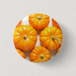 Small Pumpkins 3 Cm Round Badge