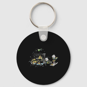 Small Saves Hockey Goalie Alone No Help Lonely Pos Key Ring