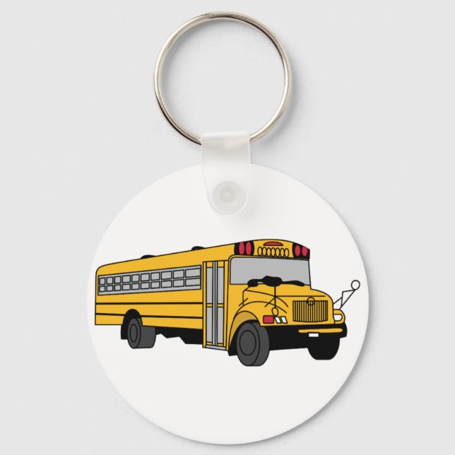 Small School Bus Key Ring (Front)