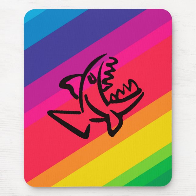 small shark mouse pad (Front)