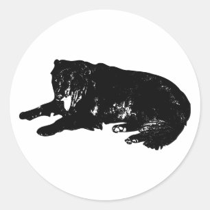 Small Sign of Fall Devotion Classic Round Sticker