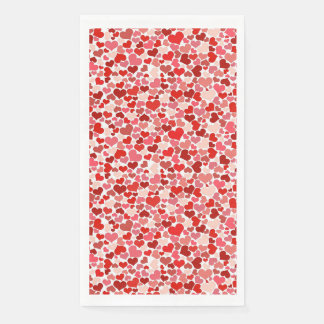 SMALL SIZE HEARTS DESIGN NAPKIN