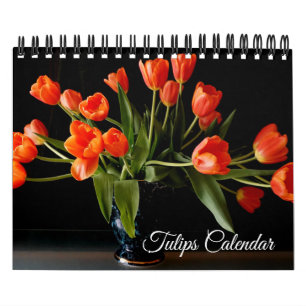 Small Size Tulips Calendar