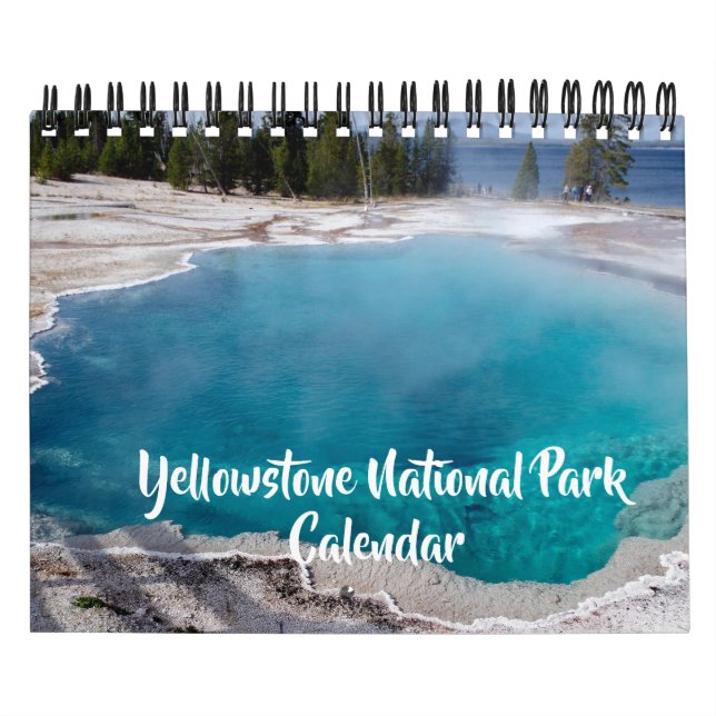 Small Size Yellowstone Park Calendar (Cover)