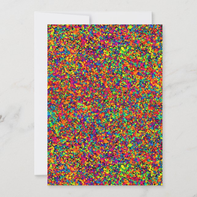 Small Splatter - Greeting Card (Front)
