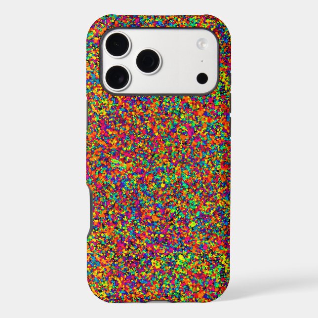 Small Splatter - iPhone (16 Pro Max) Case (Back)