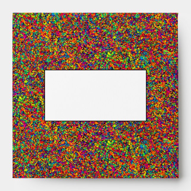 Small Splatter - Square Envelope (Front)