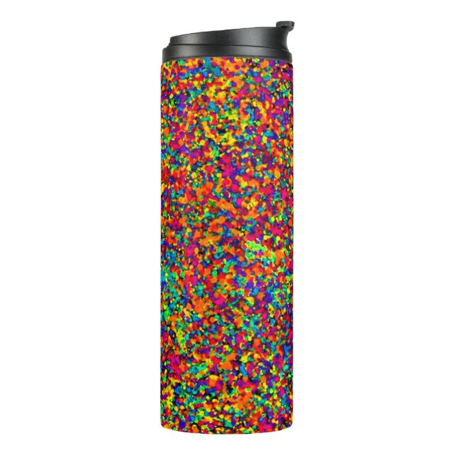 Small Splatter - Thermal Tumbler (Rotated Left)