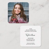Small Square Photo Graduation Party