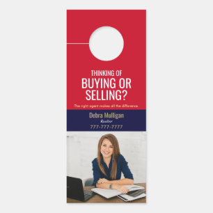 Small Standard Doorhanger, Standard Semi Gloss Door Hanger